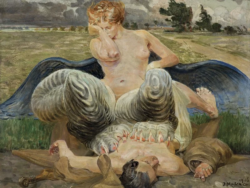 1854-Jacek Malczewski - Chimera (1906) - National Museum, Warsaw